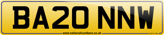 BA20 NNW