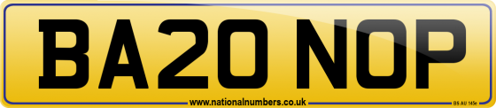 BA20 NOP