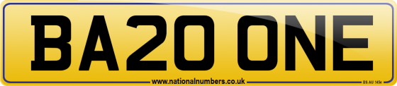 BA20 ONE