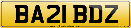 BA21 BDZ