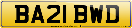 BA21 BWD