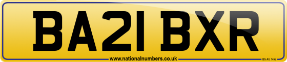 BA21 BXR