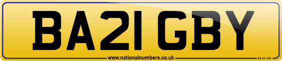 BA21 GBY
