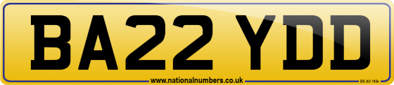 BA22 YDD