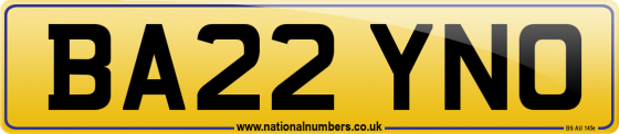 BA22 YNO