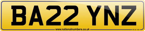 BA22 YNZ