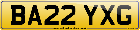 BA22 YXG