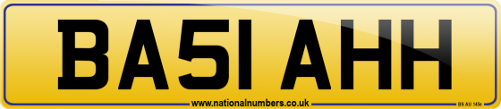 BA51 AHH