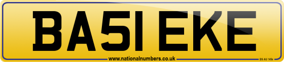 BA51 EKE