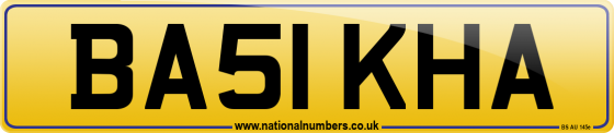 BA51 KHA