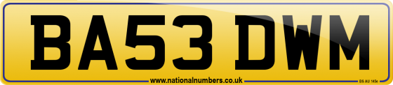 BA53 DWM
