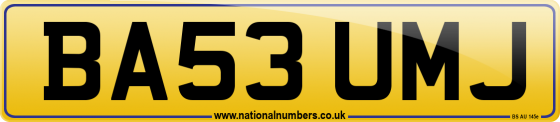 BA53 UMJ