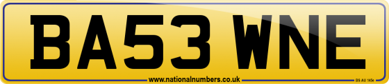 BA53 WNE