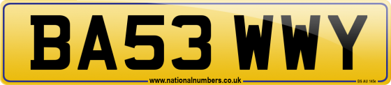 BA53 WWY
