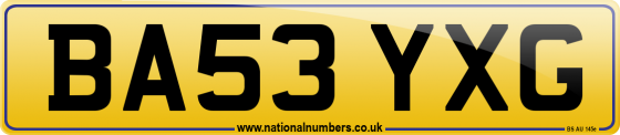 BA53 YXG