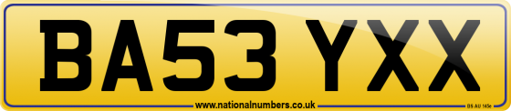 BA53 YXX