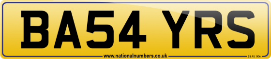 BA54 YRS