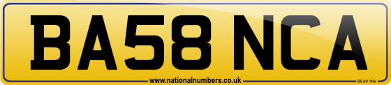 BA58 NCA