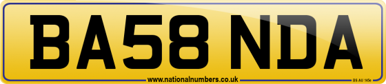 BA58 NDA