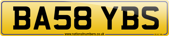 BA58 YBS