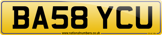 BA58 YCU