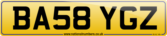 BA58 YGZ