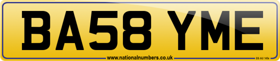 BA58 YME