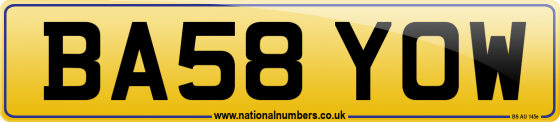 BA58 YOW