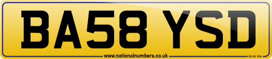 BA58 YSD