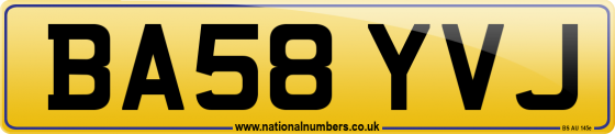 BA58 YVJ