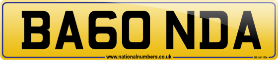 BA60 NDA