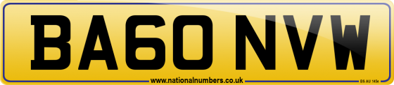 BA60 NVW