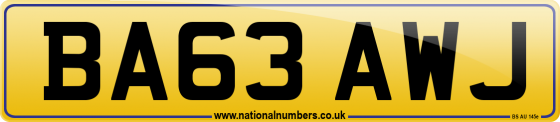 BA63 AWJ