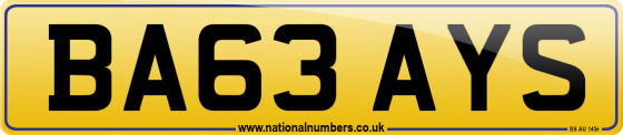 BA63 AYS