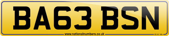 BA63 BSN