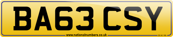 BA63 CSY