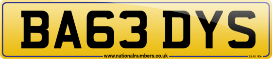BA63 DYS