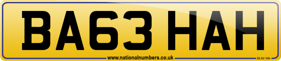 BA63 HAH