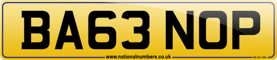 BA63 NOP