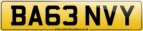 BA63 NVY