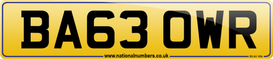 BA63 OWR