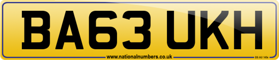 BA63 UKH
