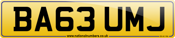 BA63 UMJ