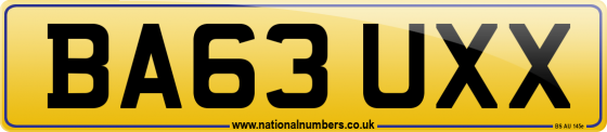 BA63 UXX