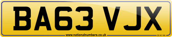 BA63 VJX