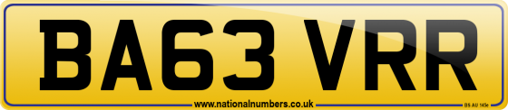 BA63 VRR