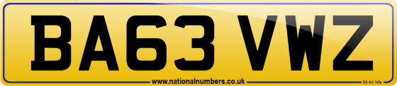 BA63 VWZ