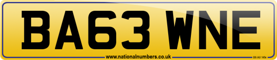 BA63 WNE