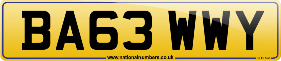BA63 WWY