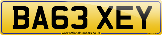 BA63 XEY